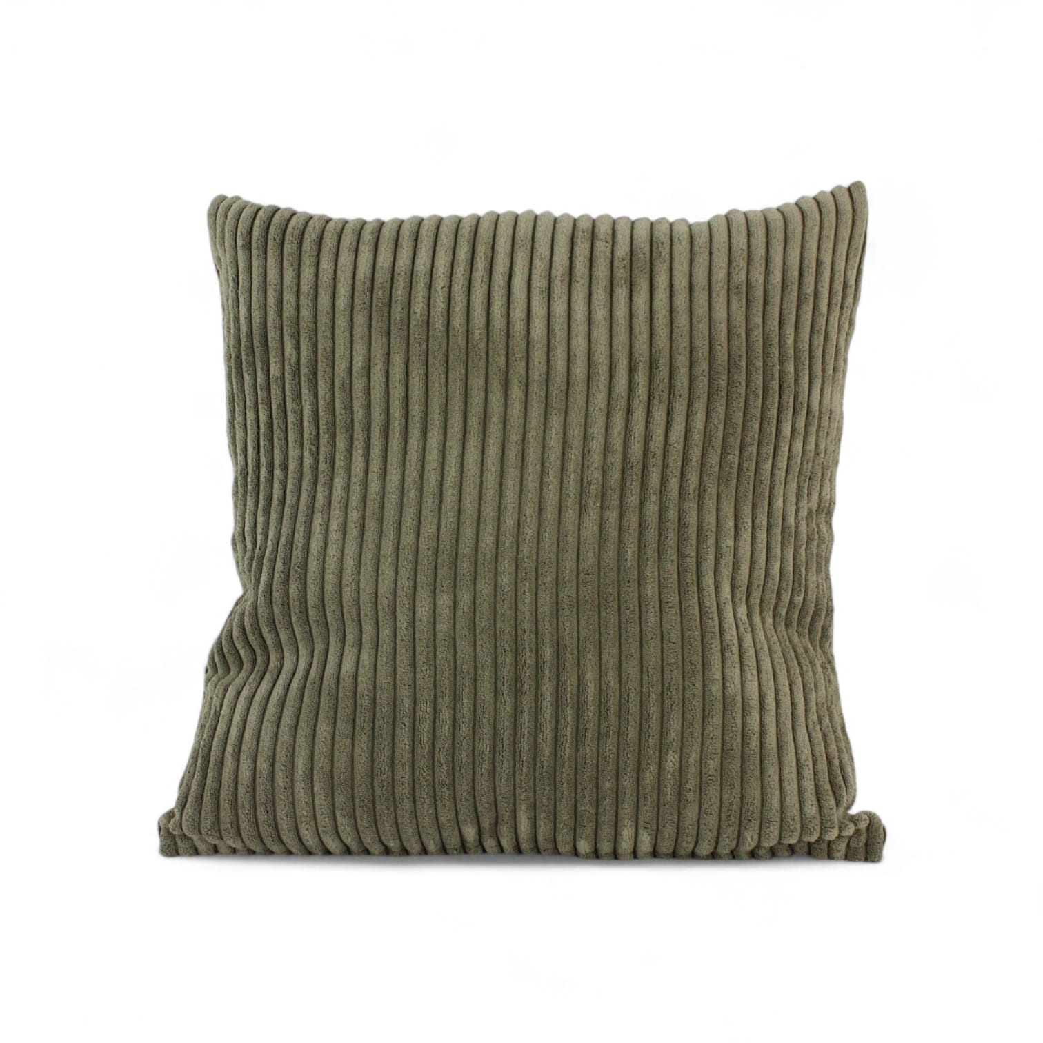 Dog's Companion® Olive giant ribcord sierkussen 45 x 45 cm