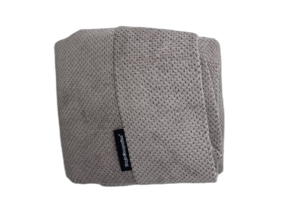 Dog's Companion® Hoes hondenbed soft feather light grey