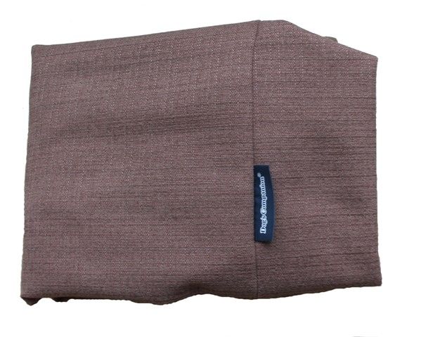 Dog's Companion® Hoes hondenbed chocolade bruin (meubelstof) extra small
