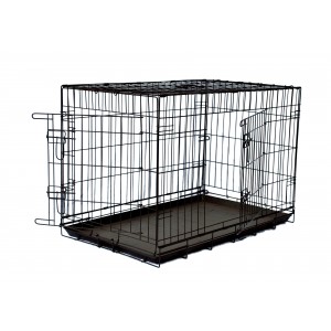 Brekz bench zwart voor de hond L