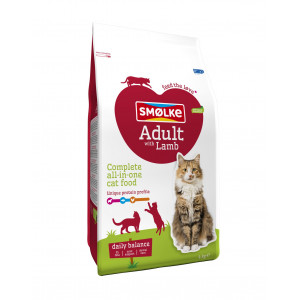 Smølke Adult met lam kattenvoer 2 x 10 kg