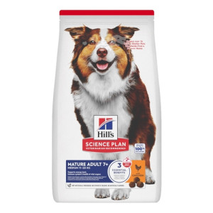 Hill's Mature Adult 7+ Medium met kip hondenvoer 6 kg