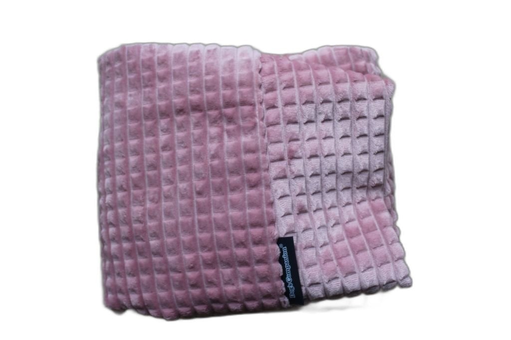 Dog's Companion® Hoes hondenbed little square soft pink medium
