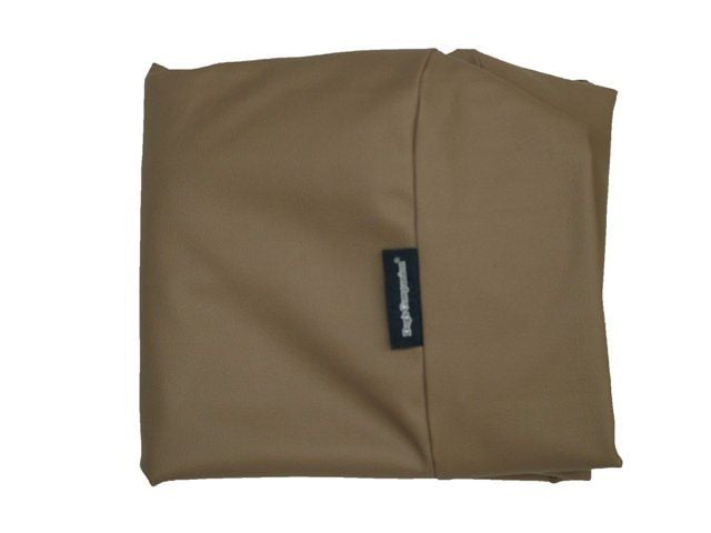 Dog's Companion® Hoes hondenbed taupe leather look extra small