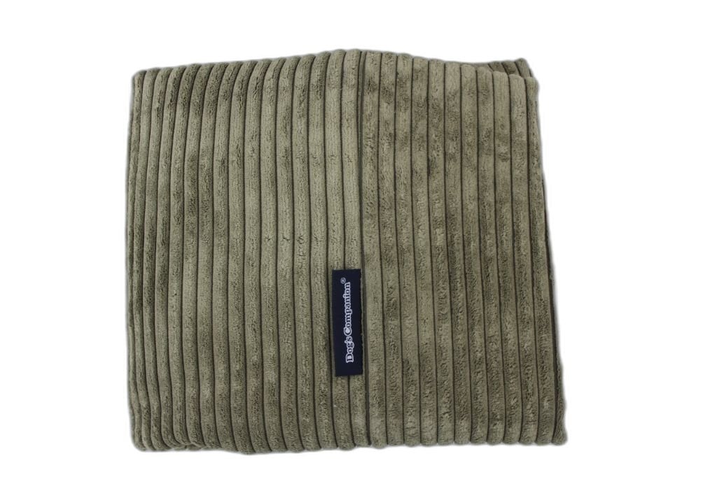 Dog's Companion® Hoes hondenbed olive giant ribcord large