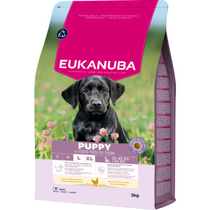 Eukanuba Puppy Large kip hondenvoer 15 + 3 kg