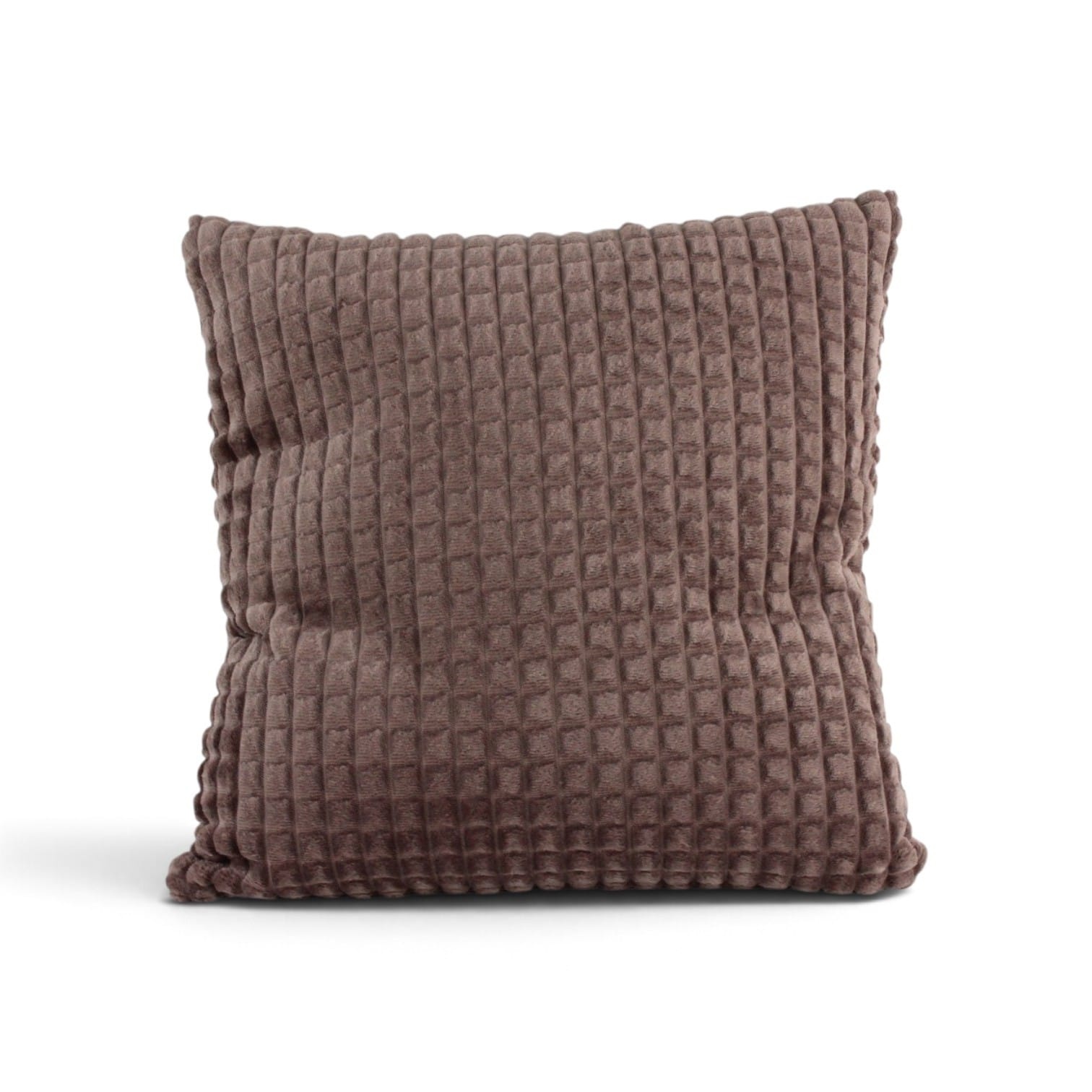 Dog's Companion® Little square soft brown sierkussen 45x45 cm