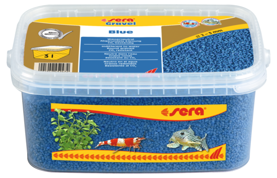 Sera - Gravel Blauw 2-3 mm
