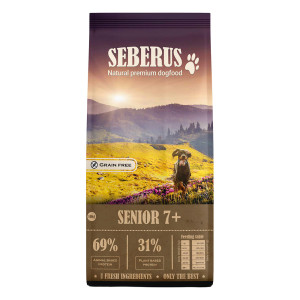 Seberus Senior - natuurlijk graanvrij hondenvoer 2 x 3 kg