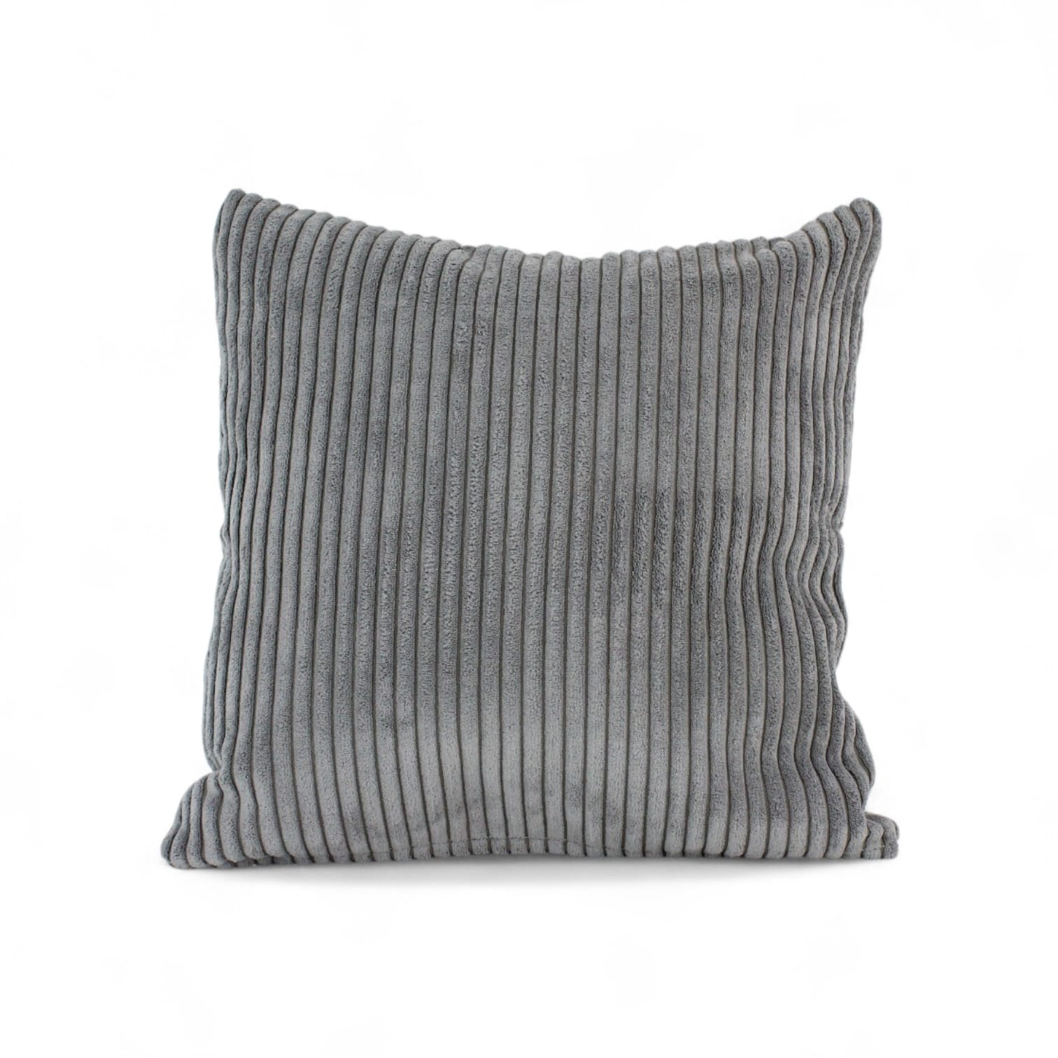 Dog's Companion® Muisgrijs giant ribcord sierkussen 45x45 cm