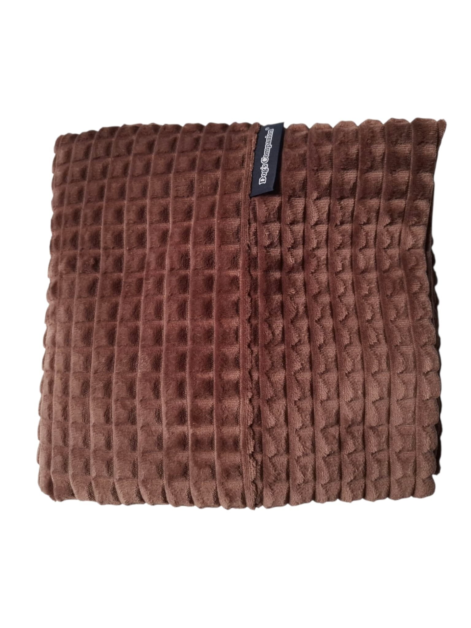 Dog's Companion® Hoes hondenbed little square soft brown superlarge