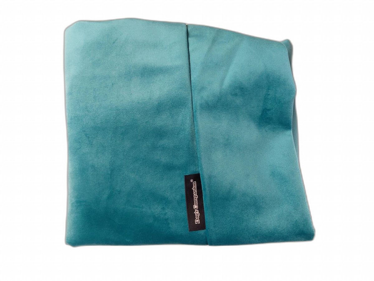 Dog's Companion® Hoes hondenbed strong turquoise velvet extra small