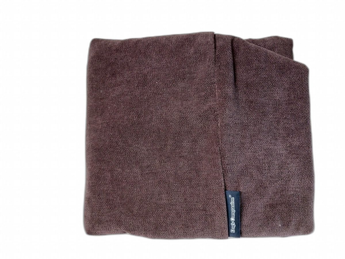 Dog's Companion® Hoes hondenbed soft brown chenille velvet extra small