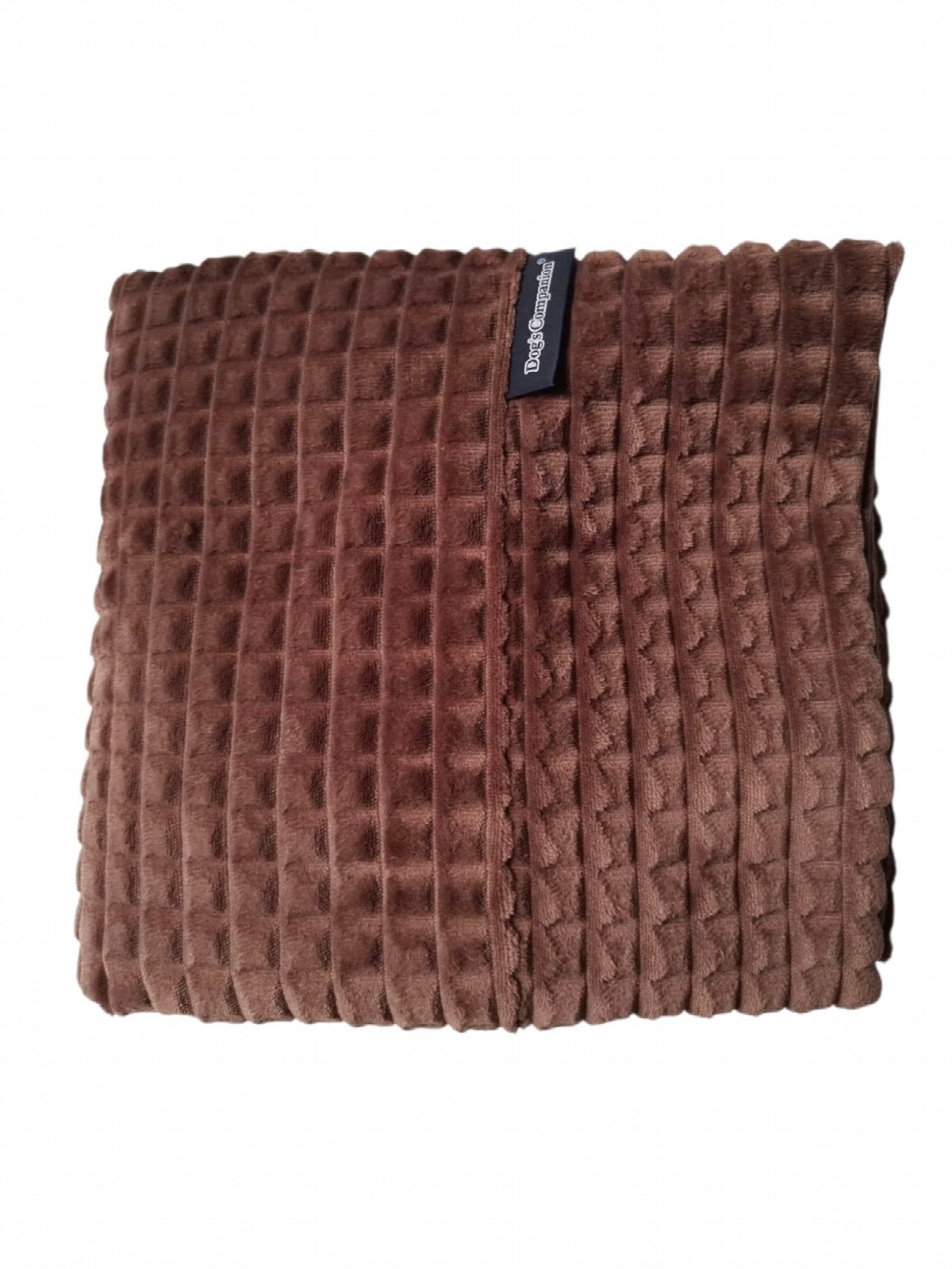 Dog's Companion® Hoes hondenbed little square soft brown large