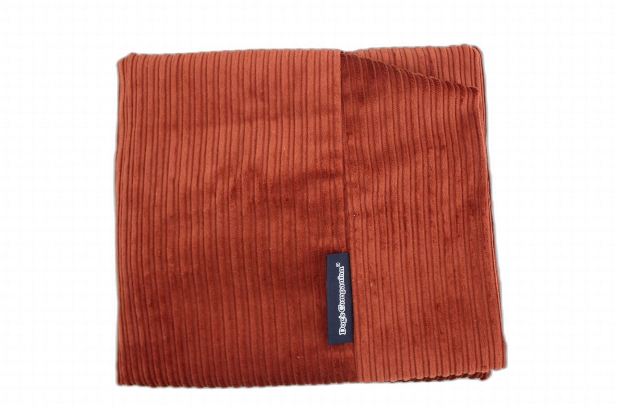 Dog's Companion® Hoes hondenbed brique double ribcord small