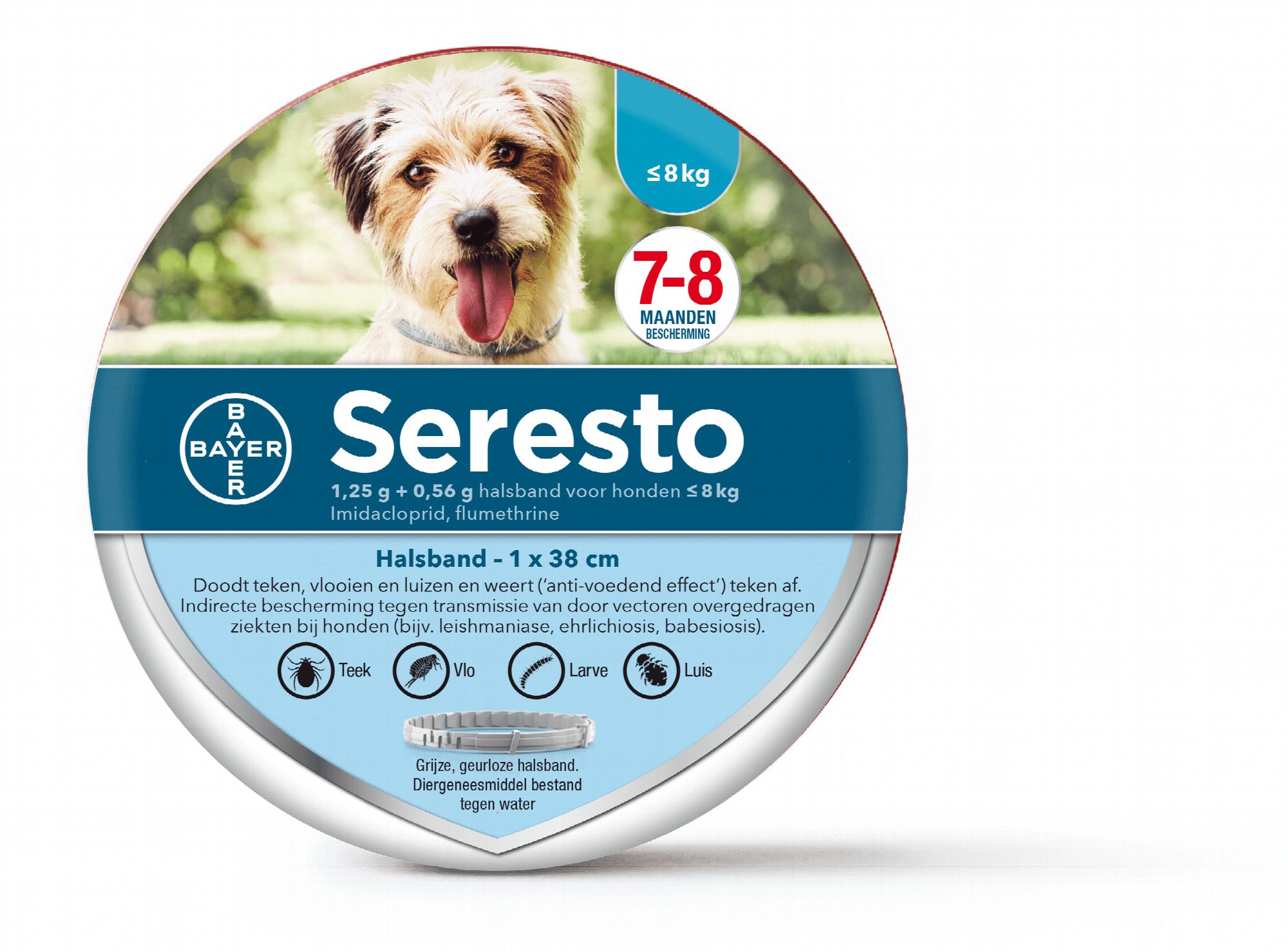 Seresto halsband voor kleine honden 1 verpakking